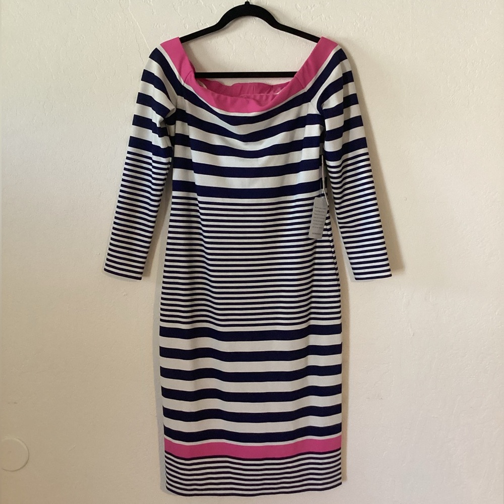 Eliza J stripped dress